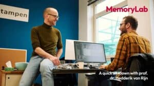 MemoryLab story – a quick sit-down with prof. dr. Hedderik van Rijn