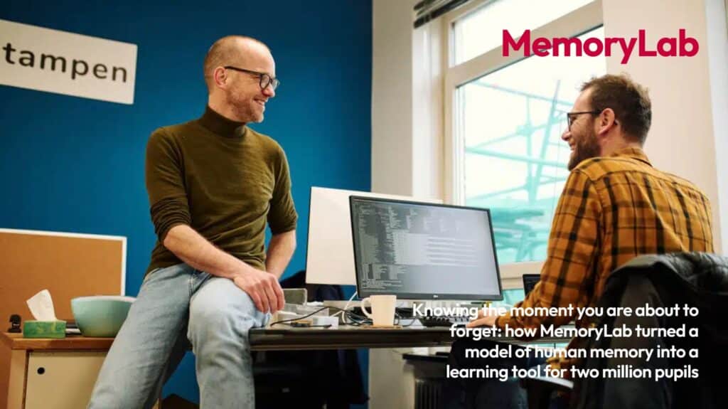 MemoryLab story – how MemoryLab turned a model of human memory into a learning tool for two million pupils